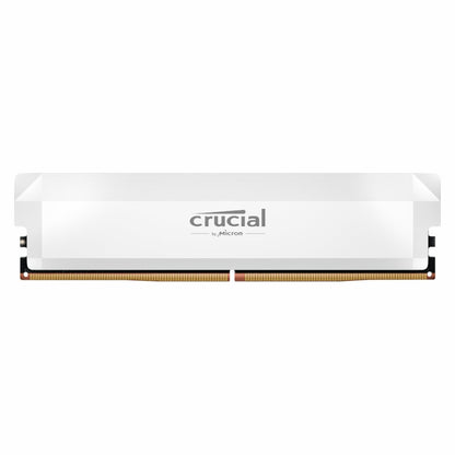 Crucial Pro Overclocking 16GB 6000Mhz DDR5 Desktop Memory White