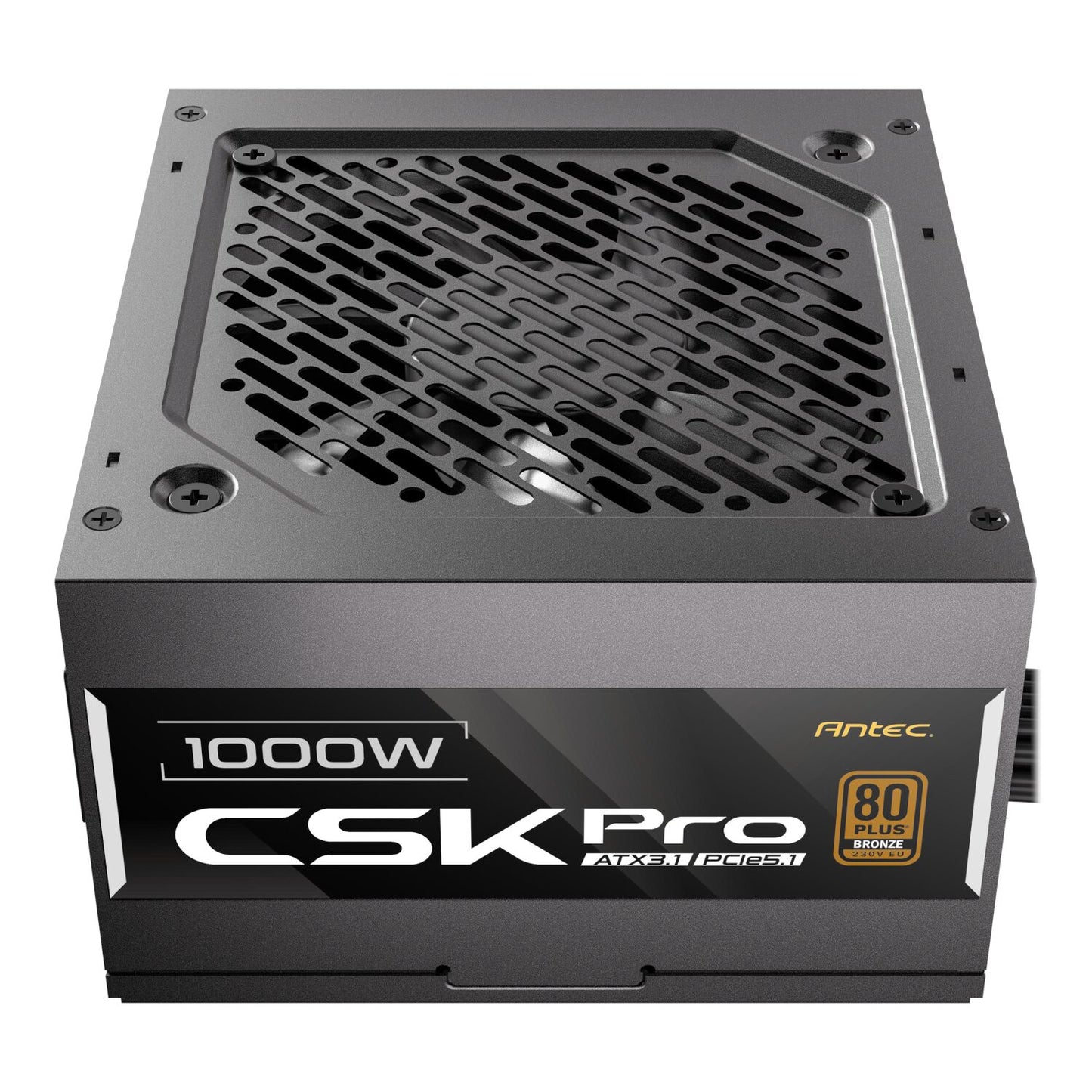 Antec CSK1000 PRO ATX3.1 Semi-Modular 1000W Power Supply (80 PLUS Bronze, PCIe 5.1, ATX 3.1 Certified)