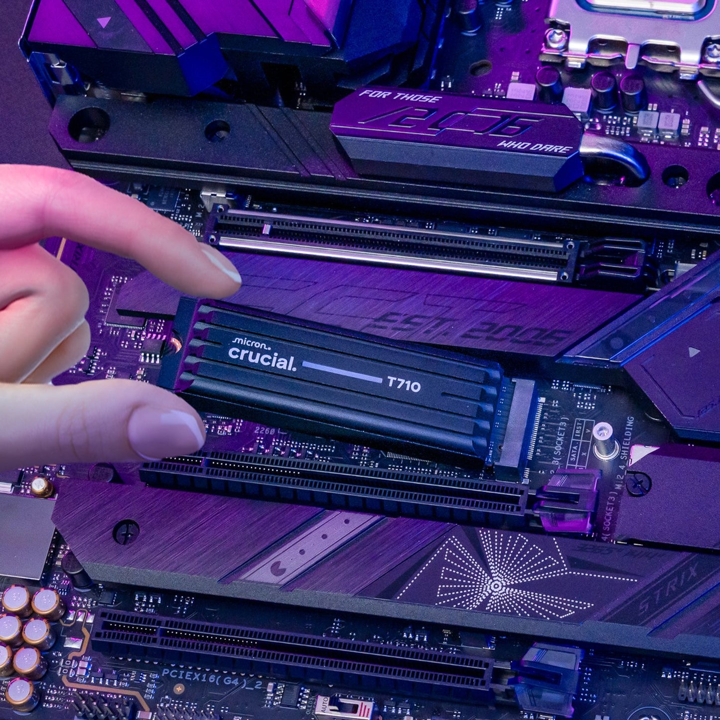 Crucial T710 2TB M.2 NVMe Gen5 NAND SSD