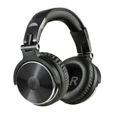 Oneodio Pro 10 Professional Wired Over Ear DJ and Studio Monitoring Headphones – BK