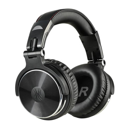 Oneodio Pro 10 Professional Wired Over Ear DJ and Studio Monitoring Headphones – BK