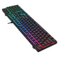 Redragon K521 Upgrade Rainbow LED 104-Key Membrane Gaming Keyboard