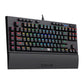 Redragon K588 RGB Pro BROADSWORD TKL Mechanical Wired Gaming Keyboard - Black