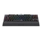 Redragon K588 RGB Pro BROADSWORD TKL Mechanical Wired Gaming Keyboard - Black